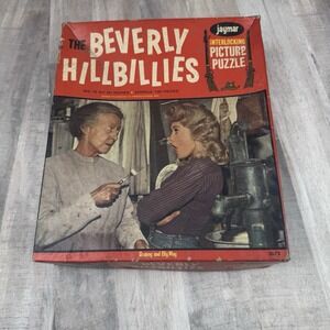 The Beverly Hillbillies 1963 Jaymar Puzzle "Granny and Elly May" Complete